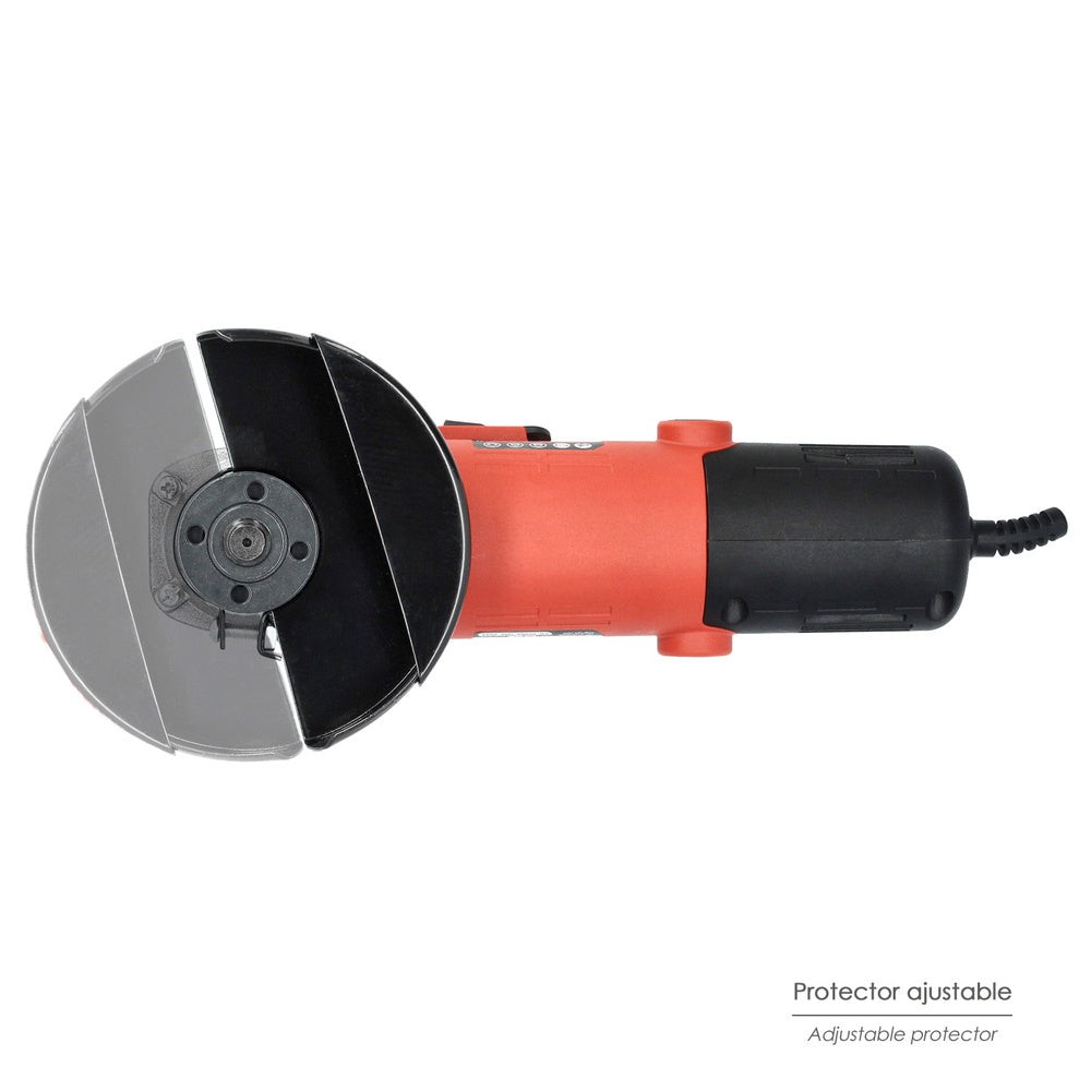 Amoladora 500 Watt. Ø 115 mm. 12.000 R.P.M.