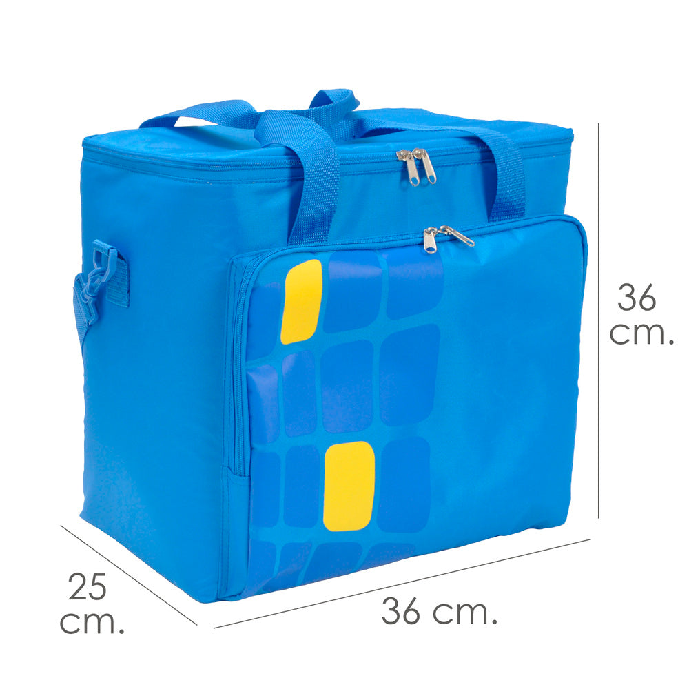 Bolsa / Mochila Termica Nevera 30 Litros Color Azul